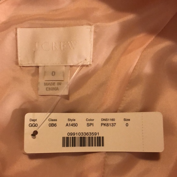 J Crew pink cocktail dress 0 - Picture 3 of 5